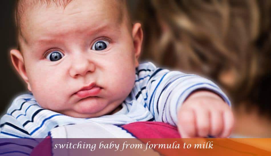 switching baby from formula to milk