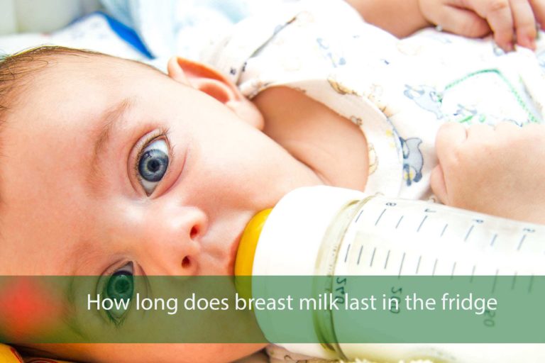 How much hours does breast milk last in the fridge